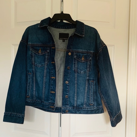 banana republic denim jacket